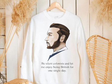 Be Silent Colonists And Let Me Enjoy Being British For One Single Day shirt