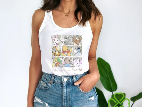 Vintage Disney Winnie The Pooh Shirt Retro Bear Tee And Friends Unisex T Shirt