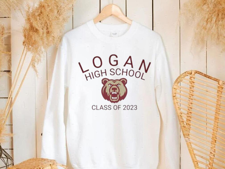 Logan high school class of 2023 shirt