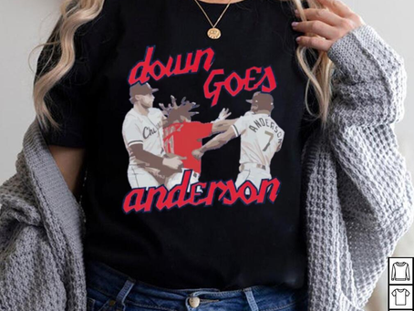 Down Goes Anderson fighting shirt
