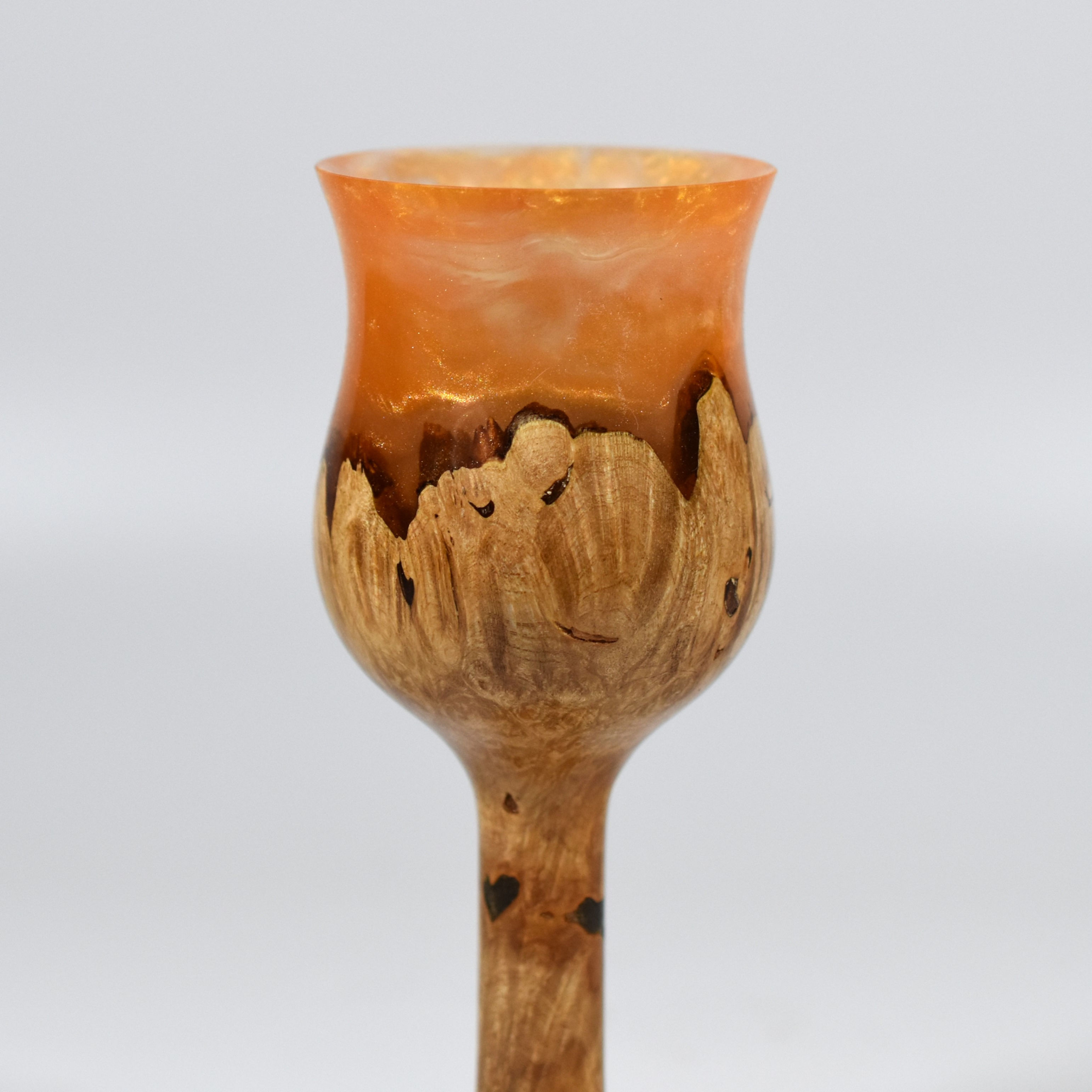 Wedding Goblet - Horse Chestnut Burl