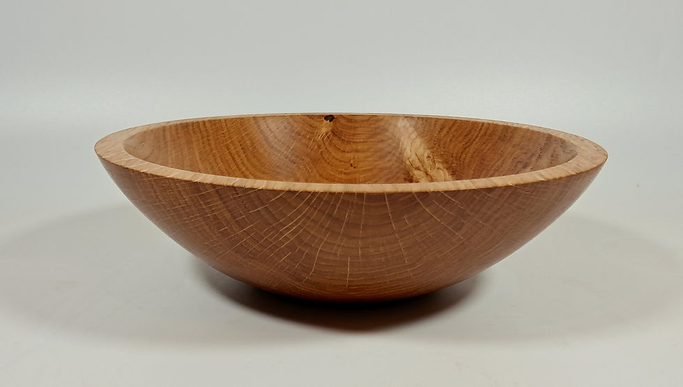 Thumbnail: Oak Food Safe 3 Bowl Set..
