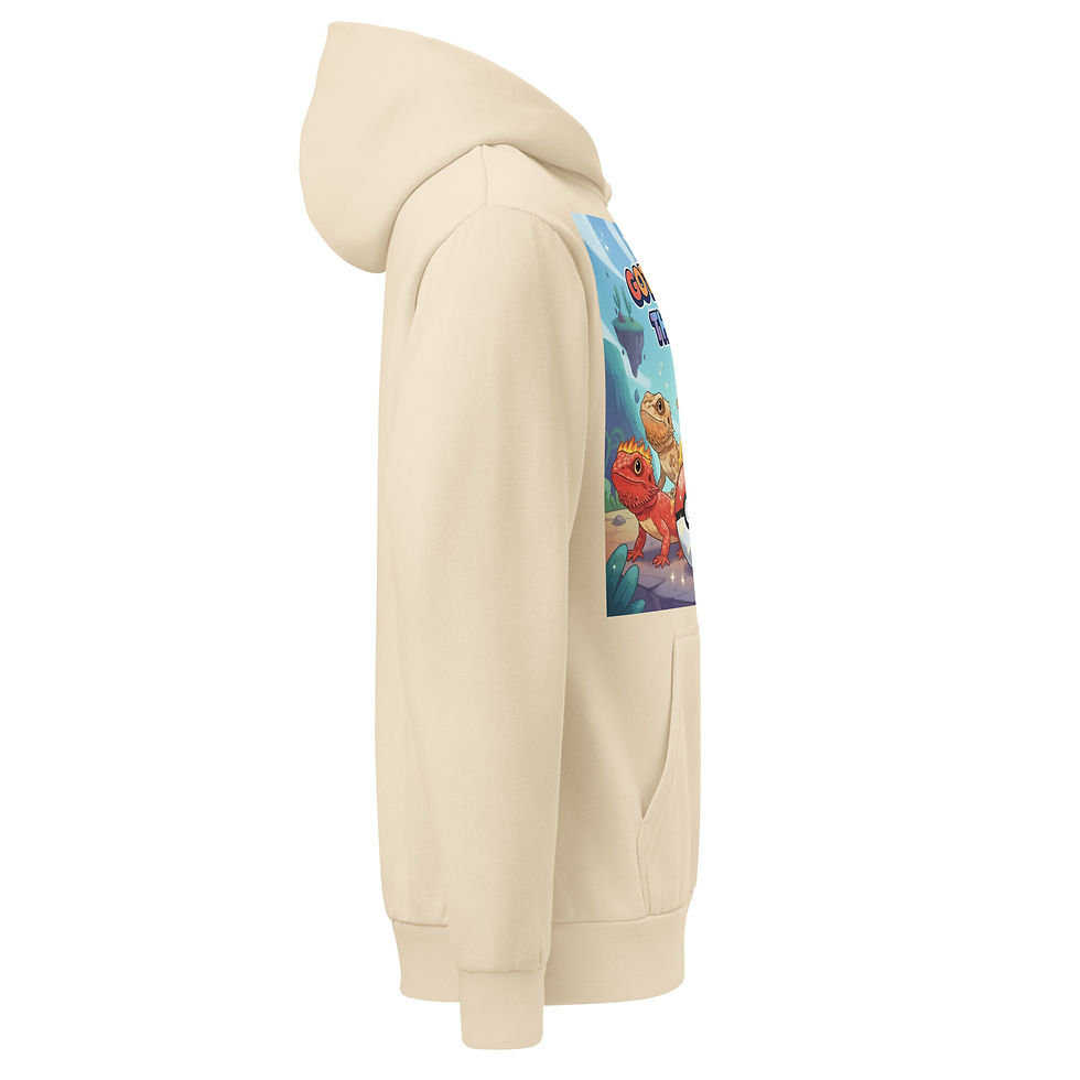 Thumbnail: Bearded Dragon Adult Unisex Urban hoodie