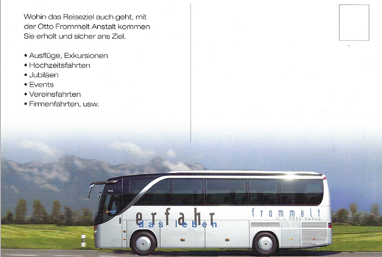 Frommelt Busreisen, Vaduz, Liechtenstein