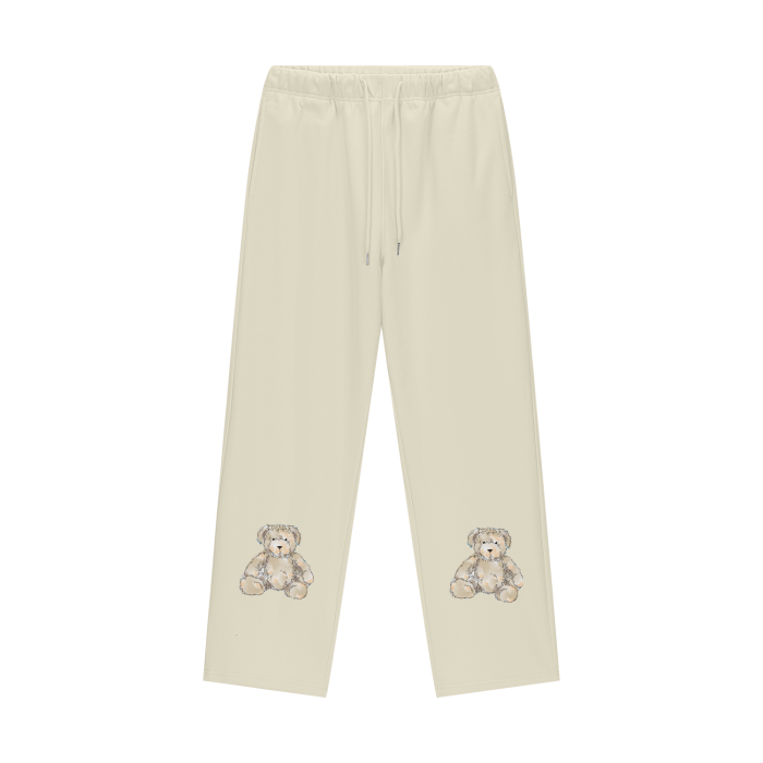 Thumbnail: Fleece Lined Straight Leg Pants - 460 GSM