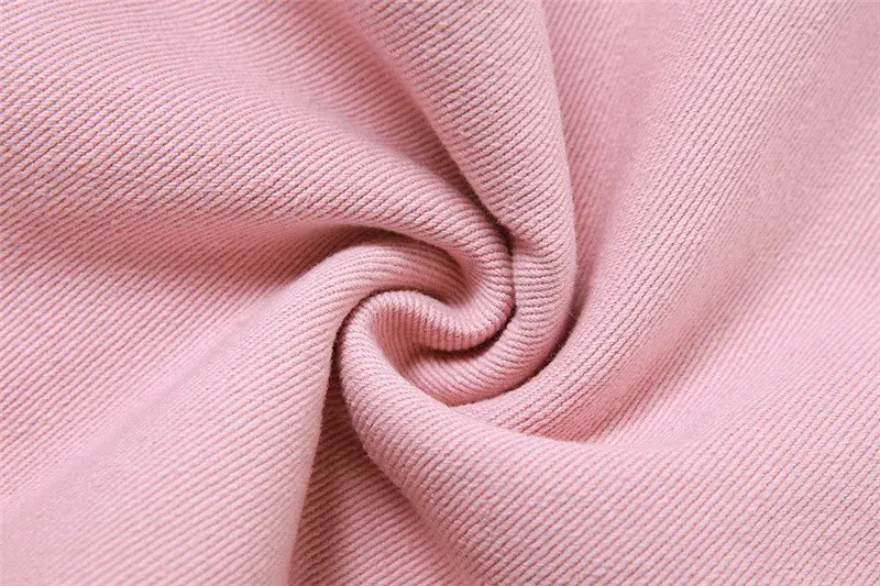 Thumbnail: Pink Panther - Stitching Contrast High Waist Jeans