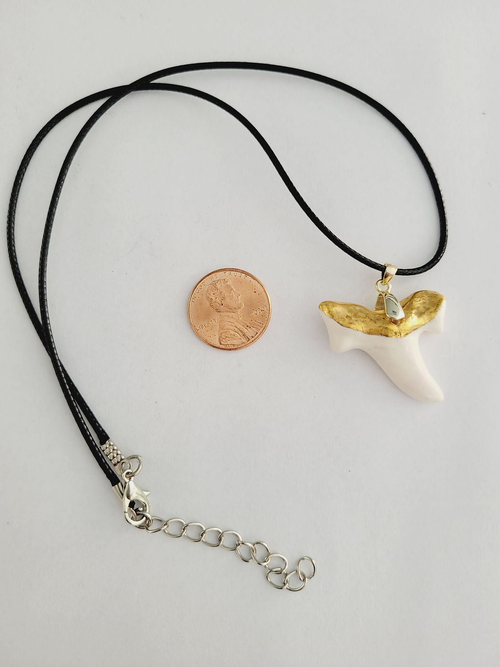 Thumbnail: Shark Tooth 22K Infused Gold