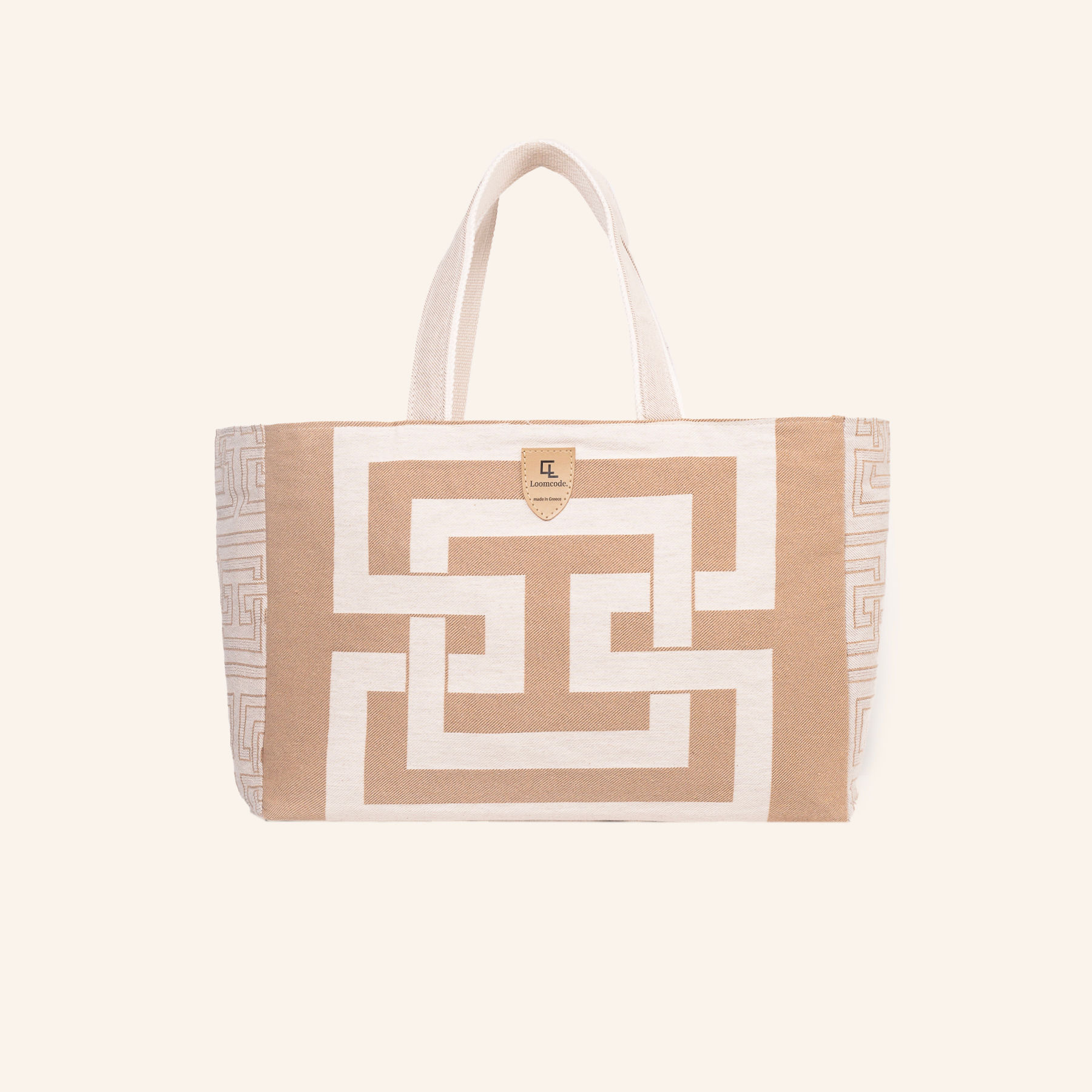 Beach Bag Antistrophe Beige