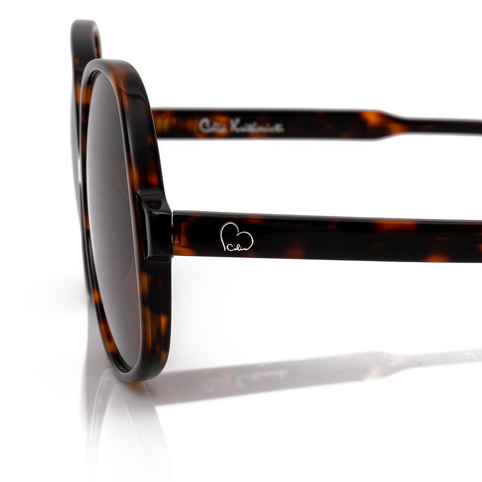 Thumbnail: Tortoise Oversized Sunglasses