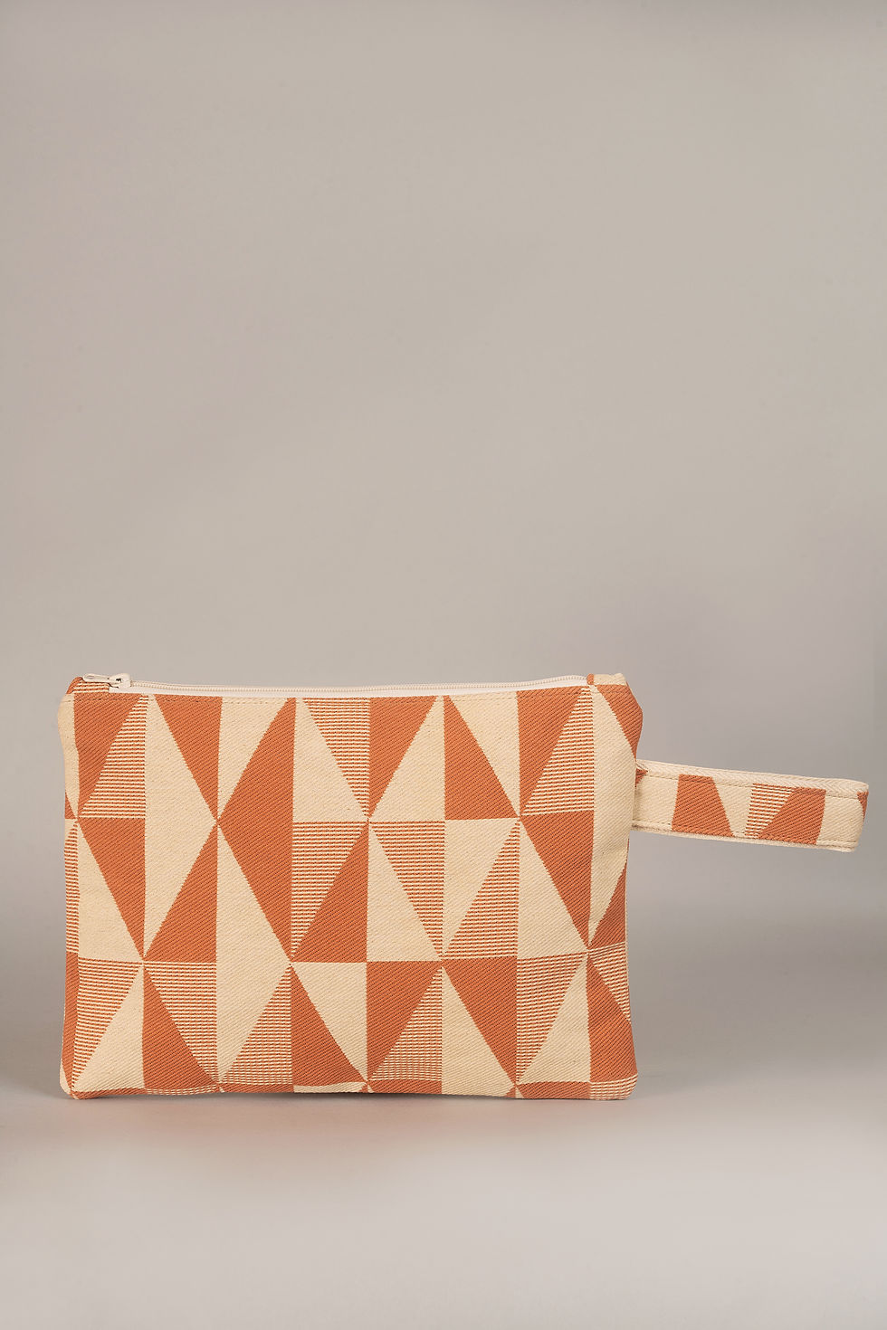 Thumbnail: Zipped Clutch Prisma Terracotta