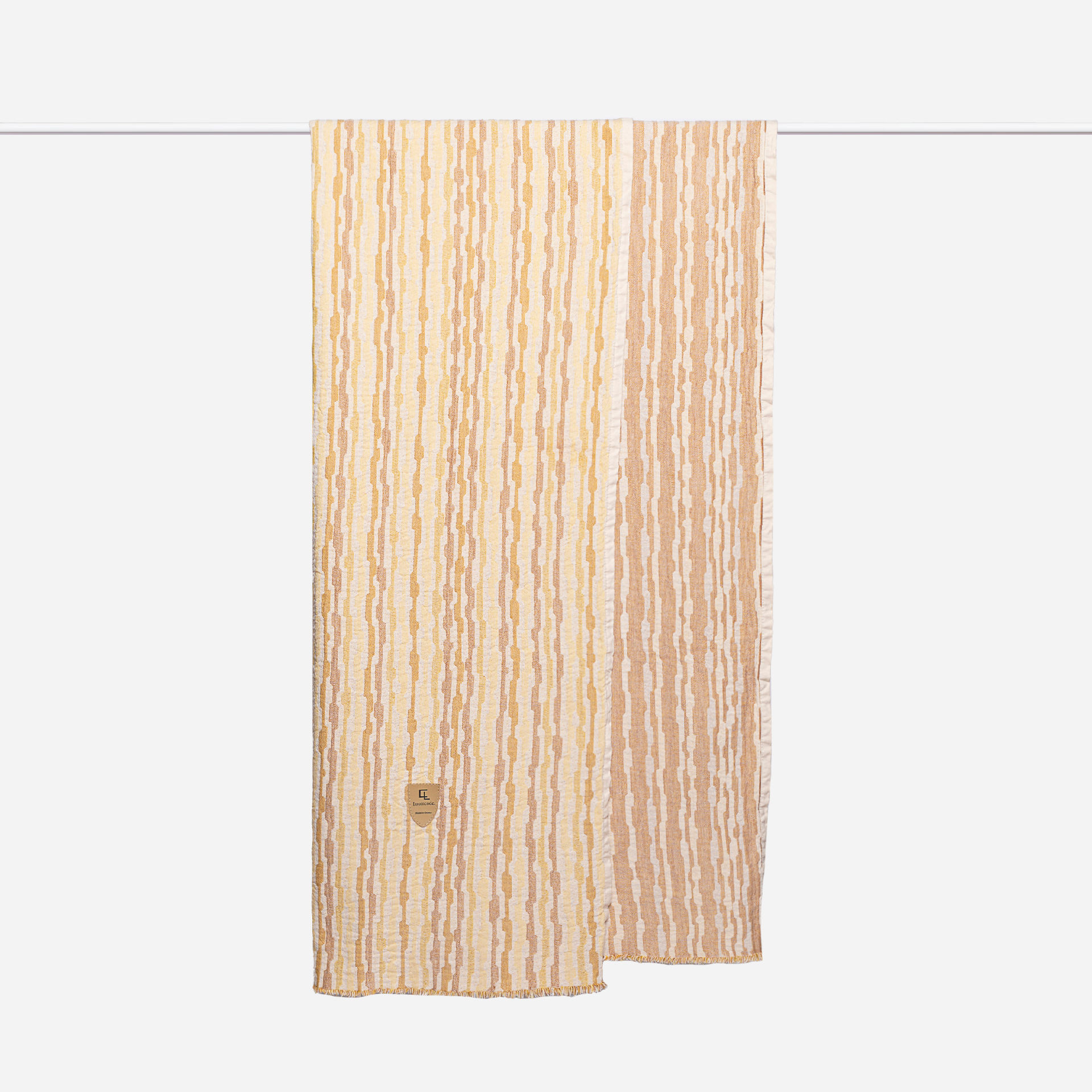 Beach Towel Lines Caramel