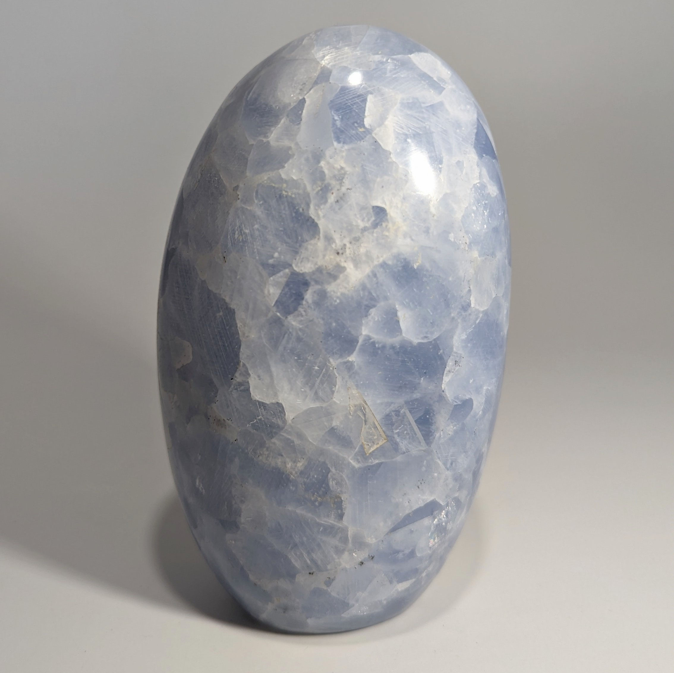 Freeform Blue Calcite