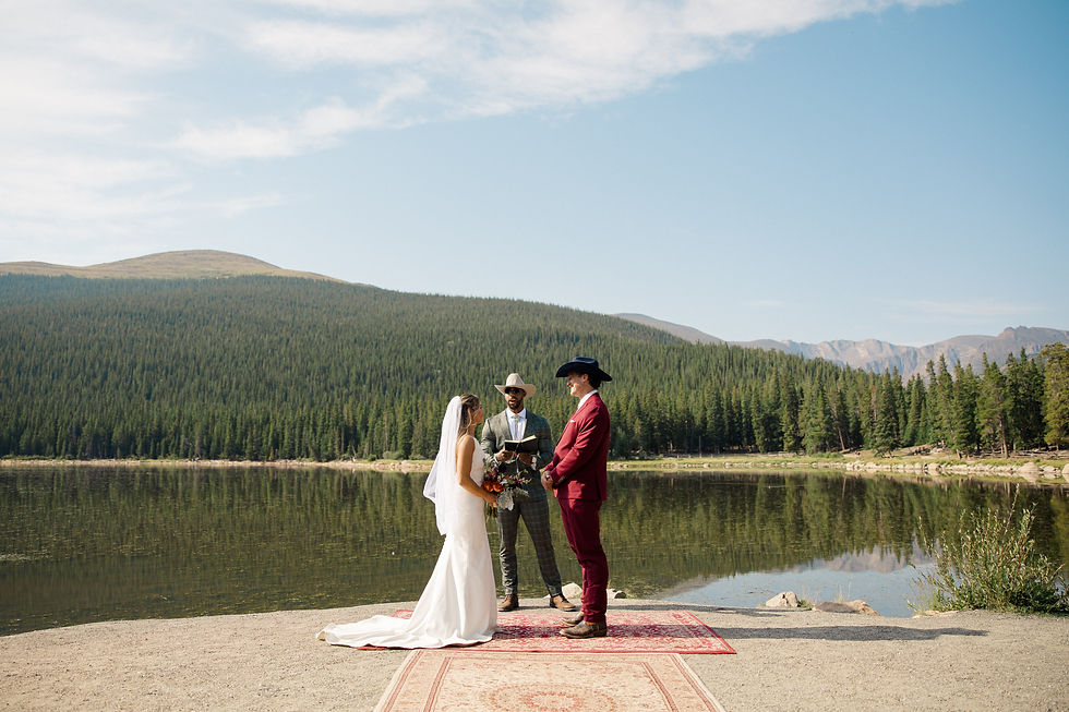 Jenna and Spencer's Echo Lake Elopement
