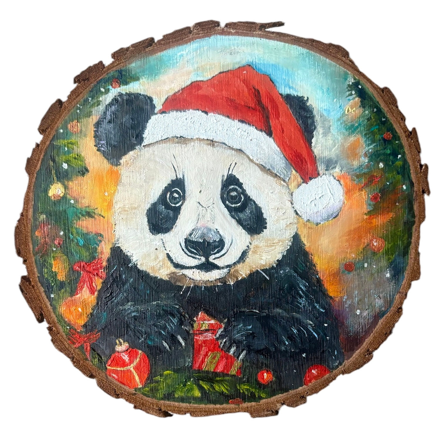 Christmas panda