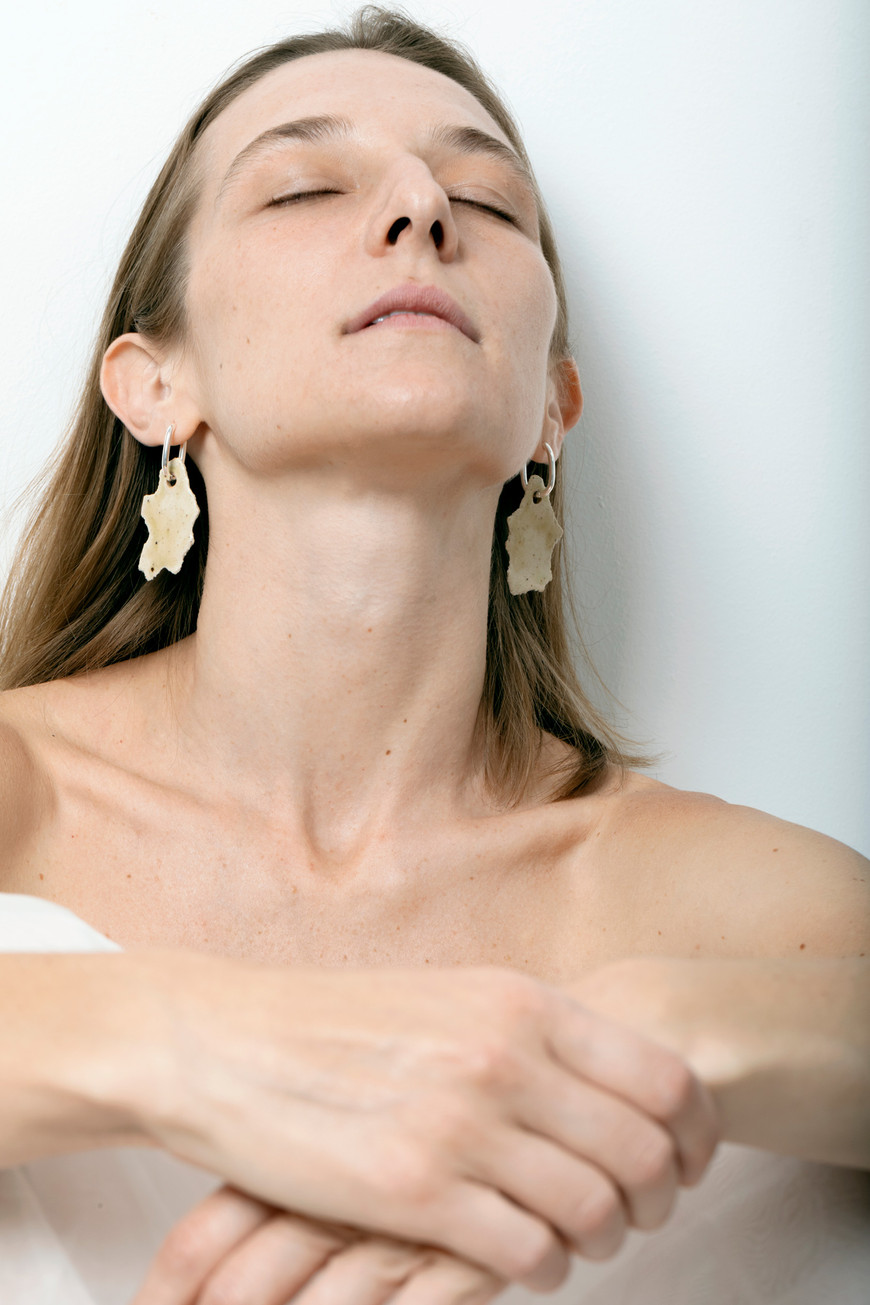 Rugged Earrings In Natural