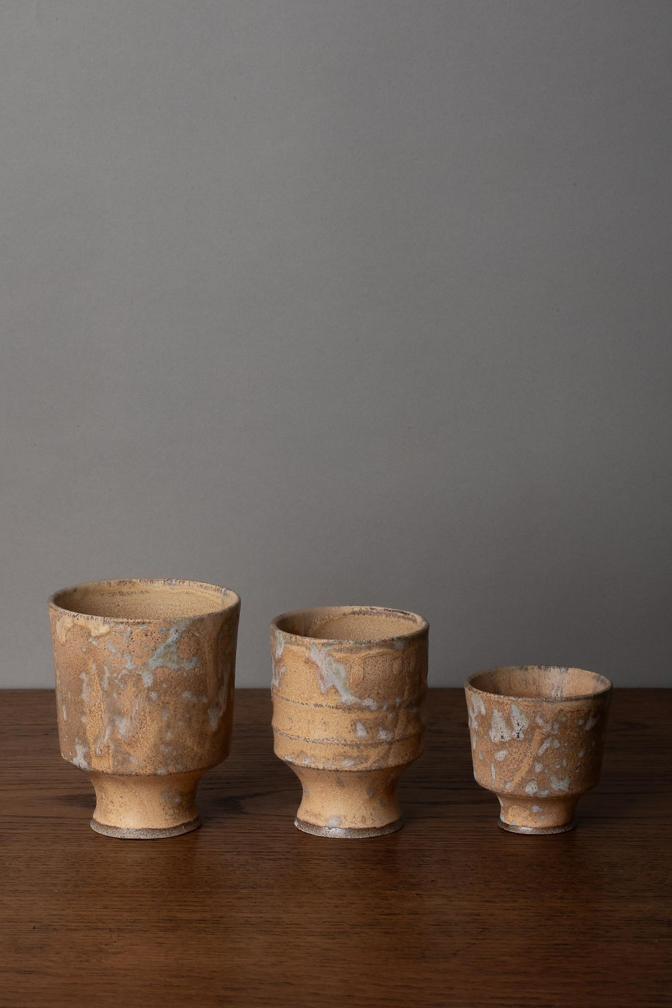 Textured Cup Trio
