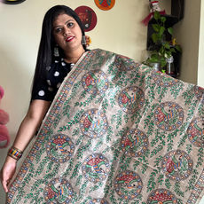Madhubani Dupatta