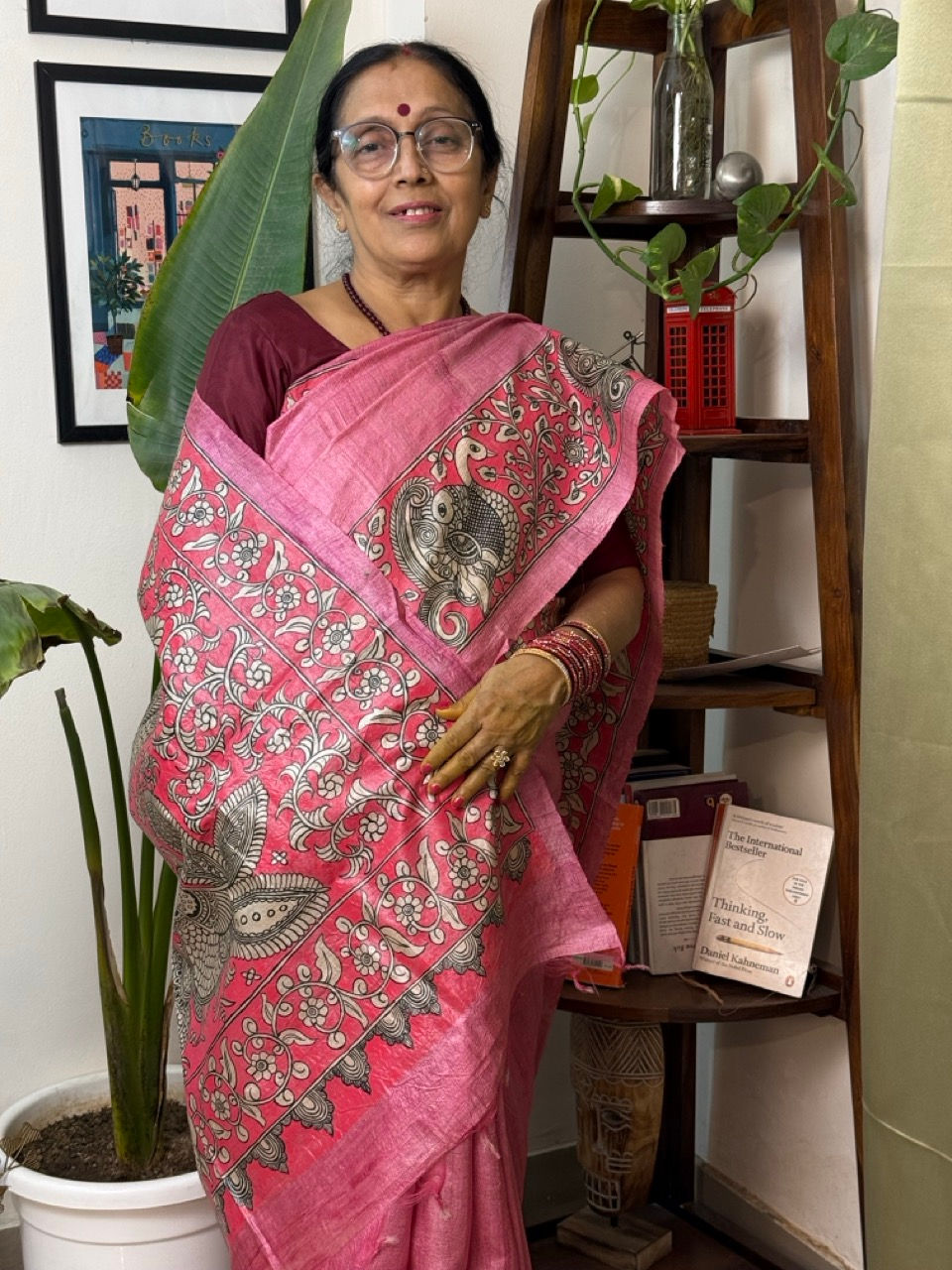 Thumbnail: Peacock Madhubani Saree