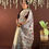 Thumbnail: Peacock Hand Painted Madhubani Saree