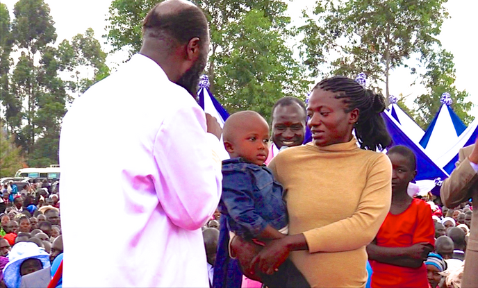 Crippled Baby Elizabeth Masiga Healed & Walking