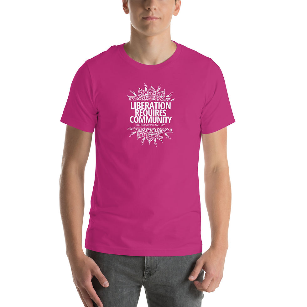 Thumbnail: Liberation Requires Community Unisex T-Shirt