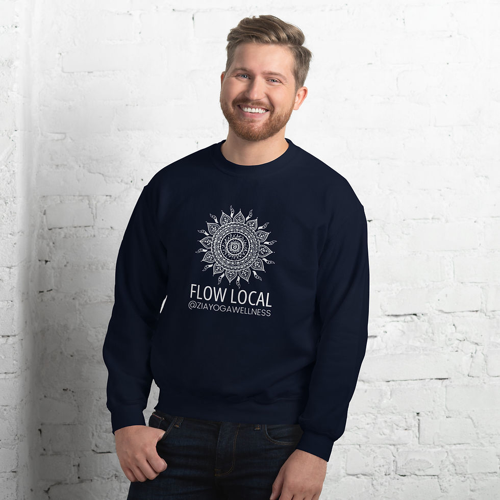 Thumbnail: Zia Flow Local Unisex Crew Neck Sweatshirt