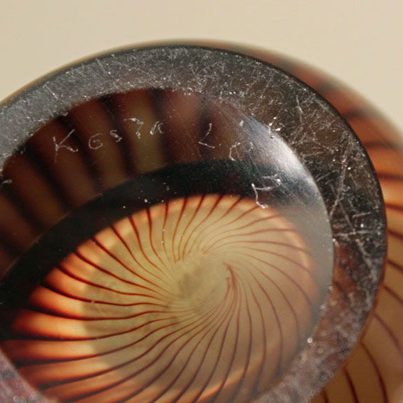 Thumbnail: 'Colora' Art Glass Vase, Vicke Lindstrand, Kosta,