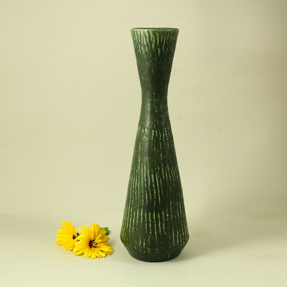 Miniaturbild: Rare Tall Gunnar Nylund Nymolle Chamotte Vase 13"