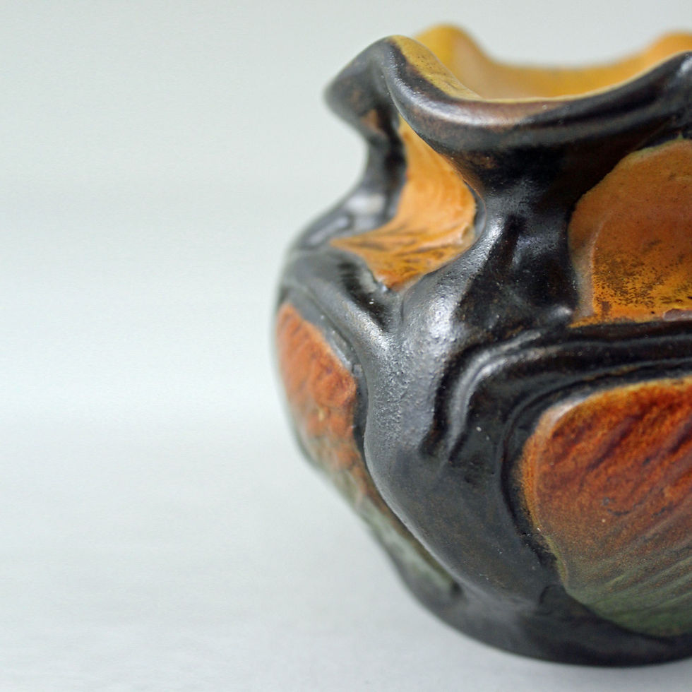 Thumbnail: Small Art Nouveau Vase, Ipsen's Enke, Denmark