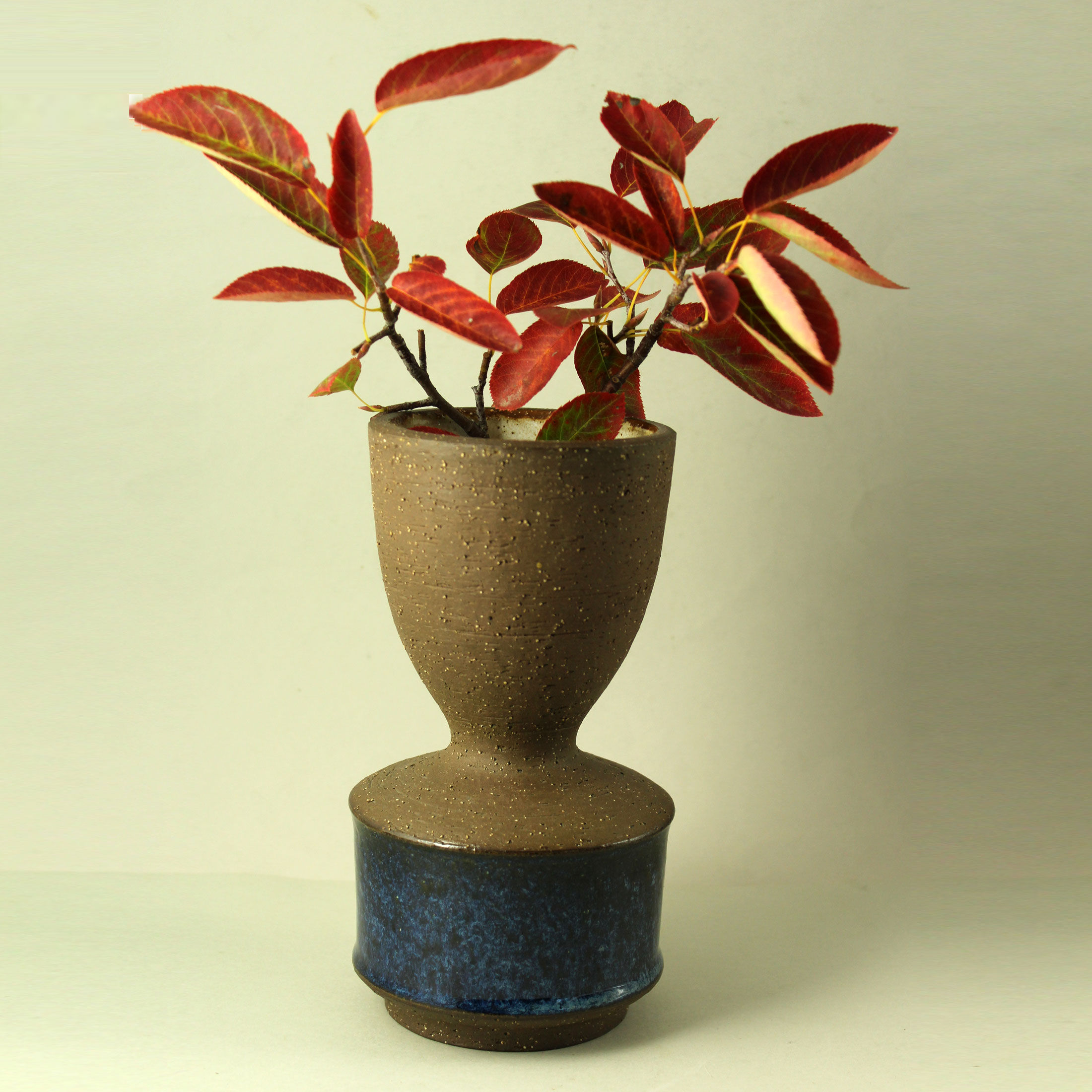 Helge Bjufstrom, Michael Andersen. Stoneware Vase