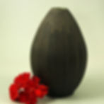 Helge Østerberg Studio Pottery Vase 7.75" Signed Ø Denmark