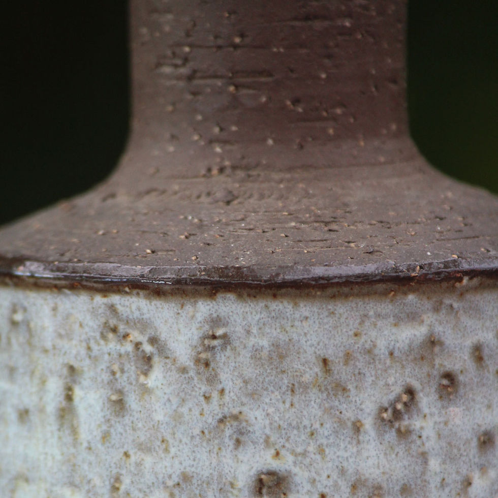 Thumbnail: Helge Bjufstrom, Michael Andersen, Denmark, Mid Century Stoneware Vase