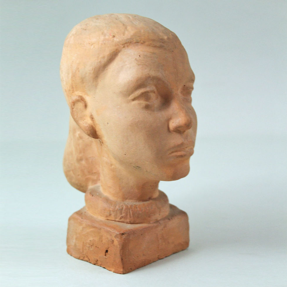 Miniaturbild: Helge Christoffersen, Own Studio, Denmark. Small Unique Bust