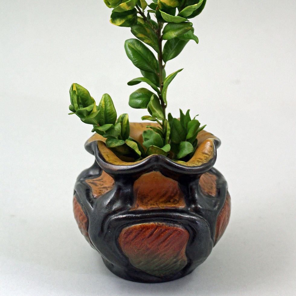 Thumbnail: Small Art Nouveau Vase, Ipsen's Enke, Denmark