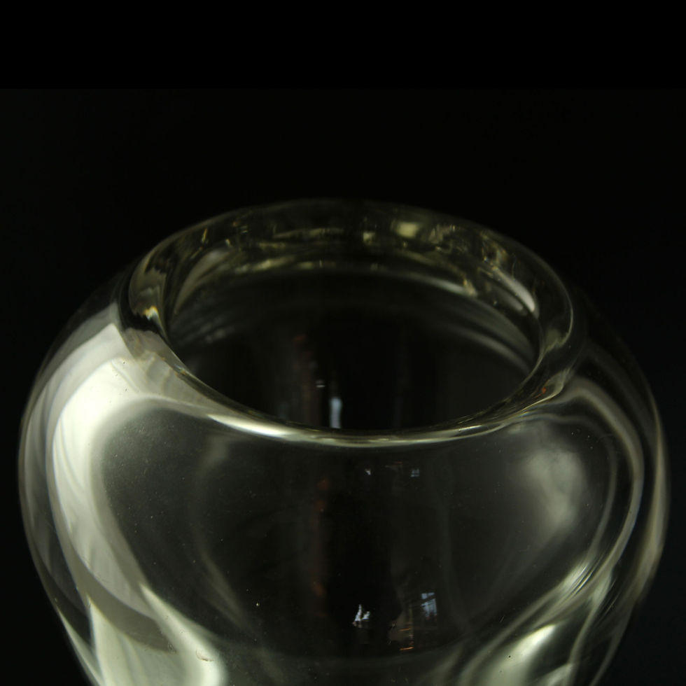 Miniaturbild: Tall Art Glass Vase, Bengt Orup, Johansfors