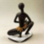 Thumbnail: Leopold Anzengruber (1912–1979): African Woman Ceramic Figure