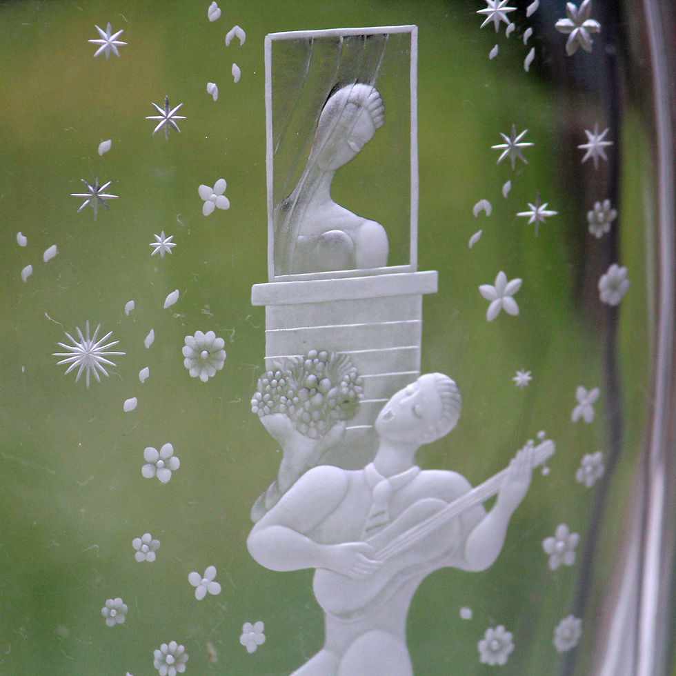 Miniaturbild: Detail of Romeo and Juliet narrative engraving