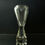 Thumbnail: Tall Art Glass Vase, Bengt Orup, Johansfors