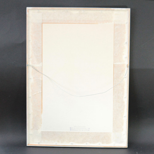 Ake Holm, Sweden. Numbered Lithograph with Religious Motif