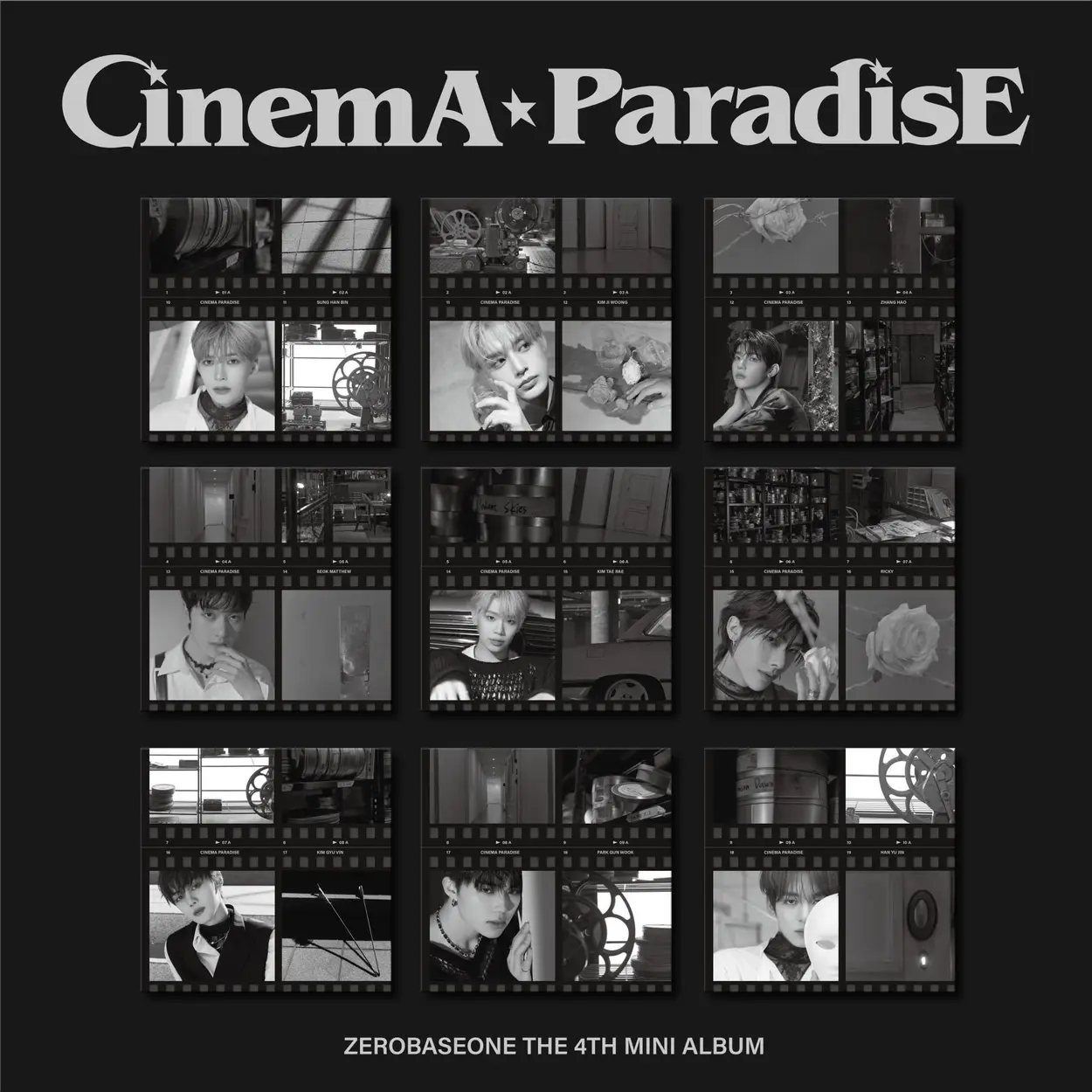 ZEROBASEONE - The 4th Mini Album [CINEMA PARADISE] (DIGIPACK Ver.)
