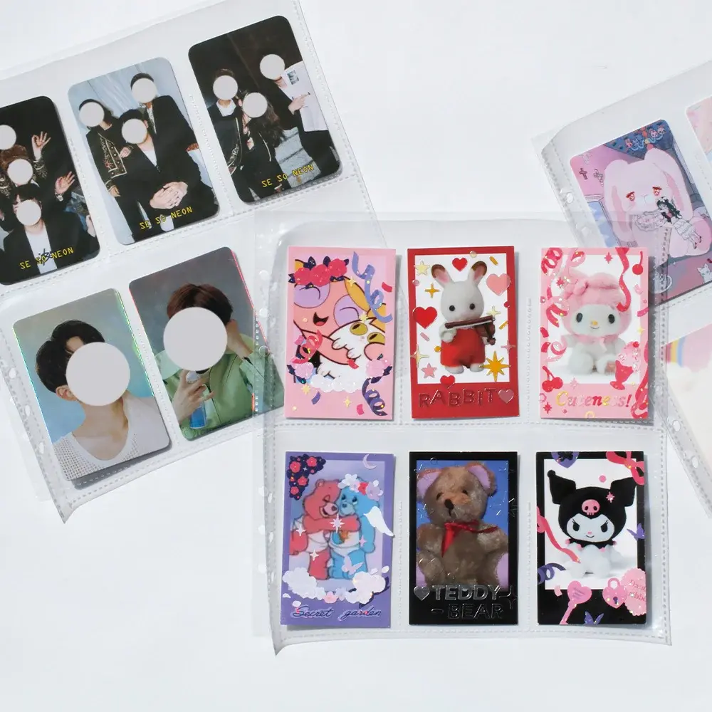 A5 Photocard Binder 4-Pocket Double Sided Refills (10 pack)