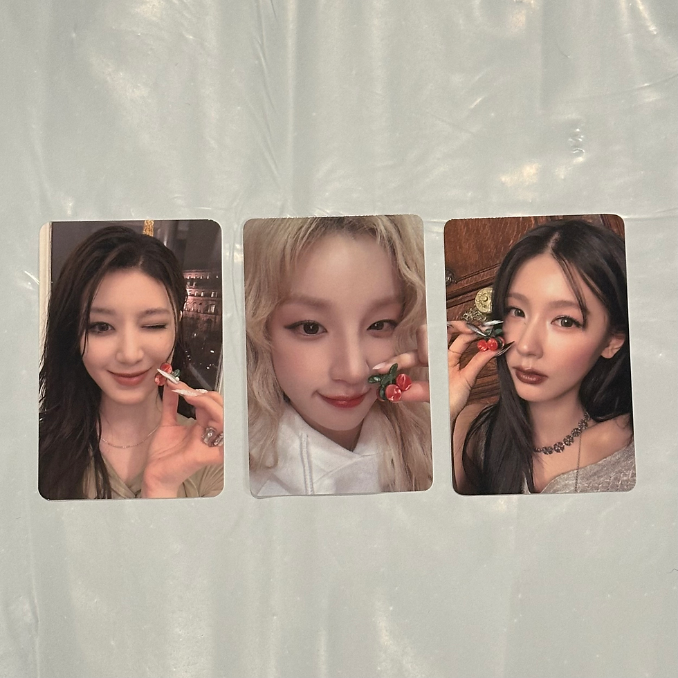 i-dle - We are EVERLINE Pre Order Photocard