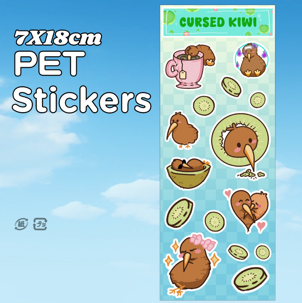 Kiwi Stickers 2 [PREORDER]