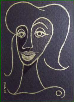 GIRL IN THE IVY PLANT