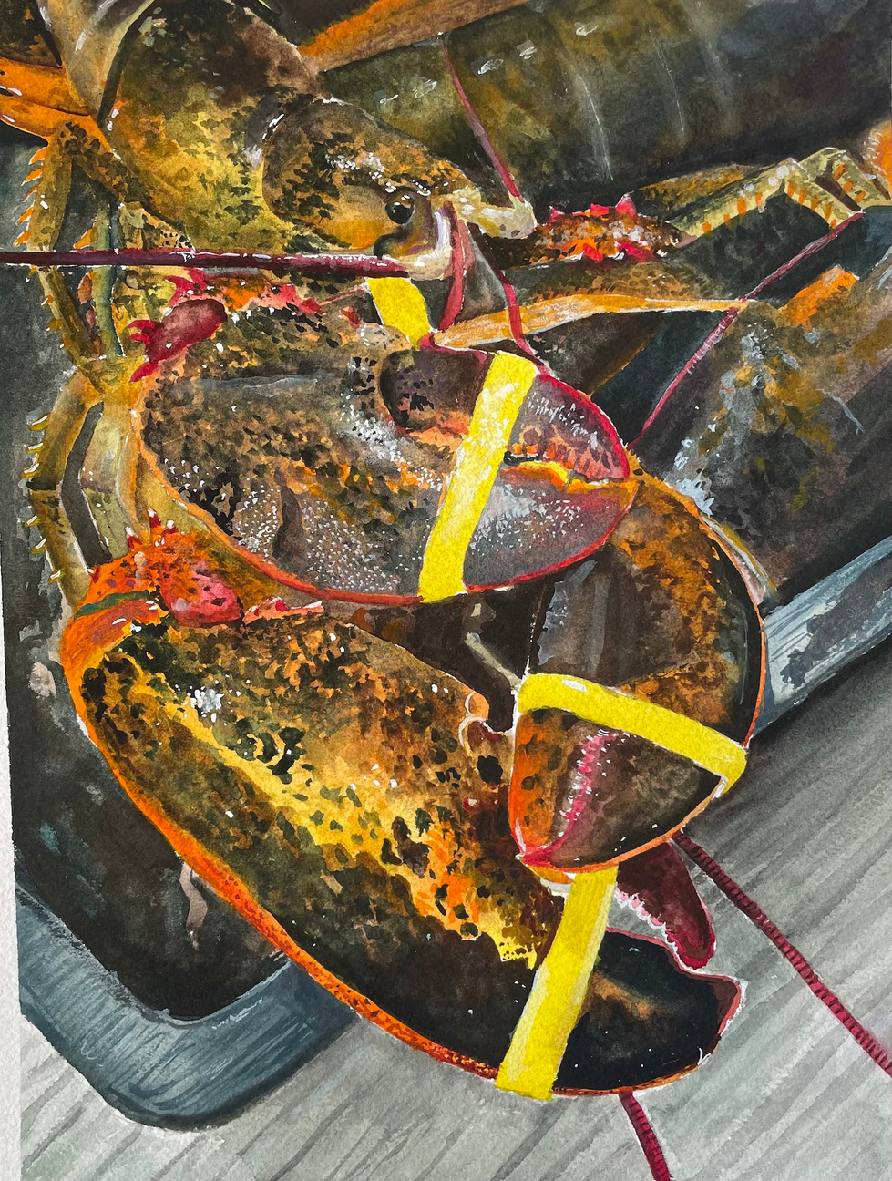 A_Days_Work_Watercolor_on_Paper_2023.heic