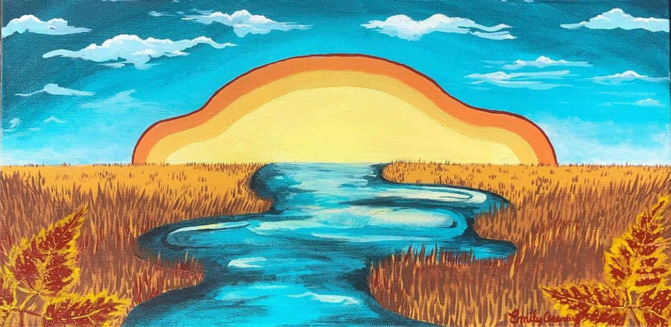 Emily_Arenberg_ Autumn _in_the_Grassy_Sound_acrylic_on_canvas_10x20.jpg