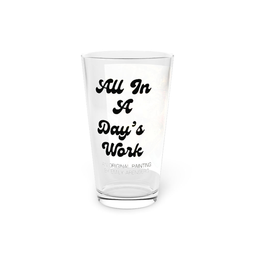 Thumbnail: A Day's Work Pint Glass, 16oz