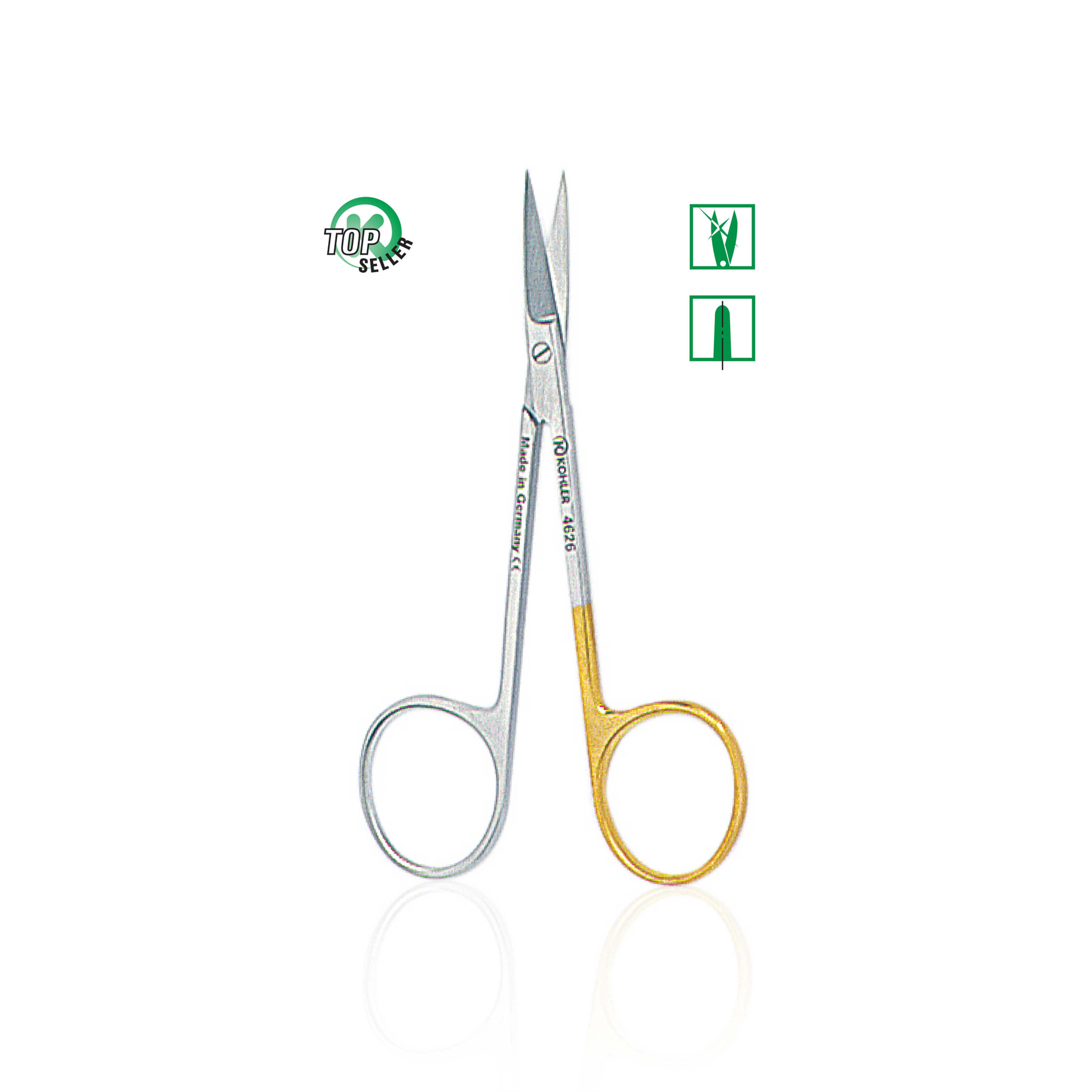 Tijera Iris super cortes con micropulido