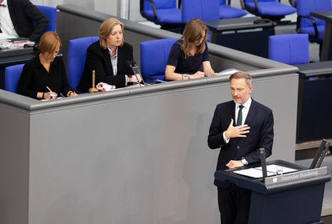 Haushaltsdebatte Bundestag
Herr Lindner, FDP