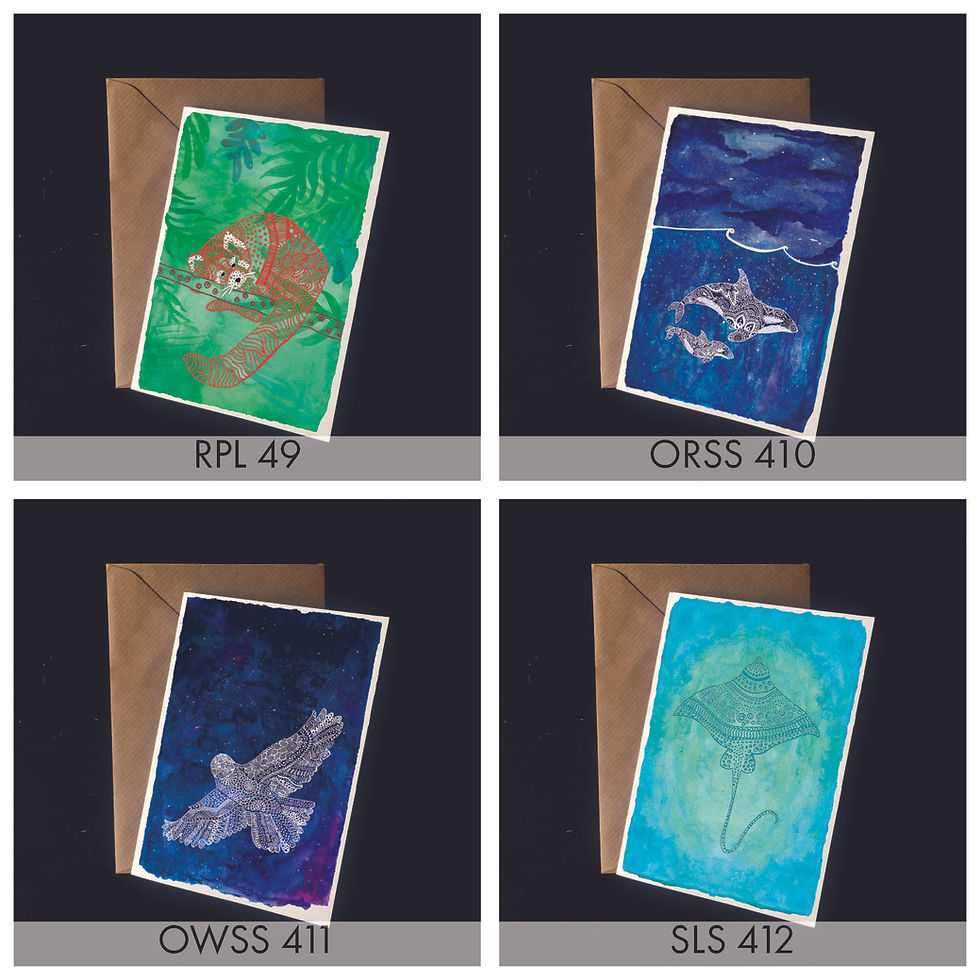 Thumbnail: Group of 12 | choice of designs | A6 blank greetings cards